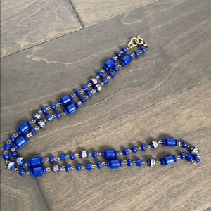 J. Crew beaded/rhinestone necklace